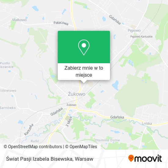 Mapa Świat Pasji Izabela Bisewska