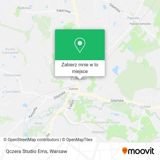 Mapa Qczera Studio Ems