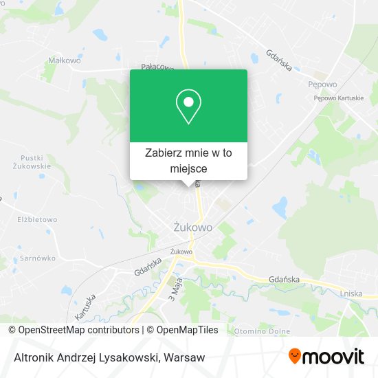 Mapa Altronik Andrzej Lysakowski