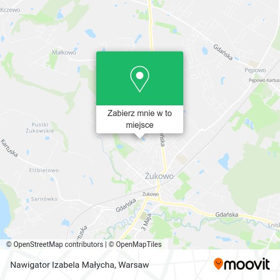 Mapa Nawigator Izabela Małycha