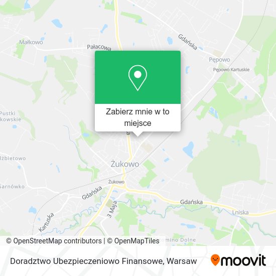 Mapa Doradztwo Ubezpieczeniowo Finansowe