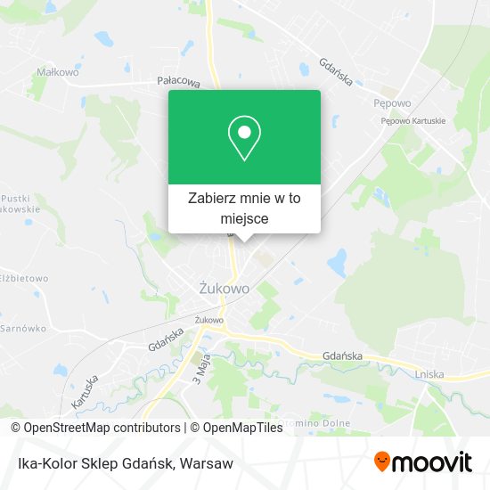 Mapa Ika-Kolor Sklep Gdańsk