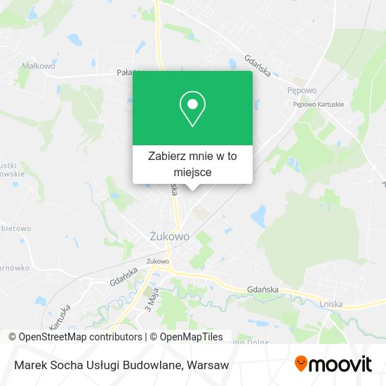 Mapa Marek Socha Usługi Budowlane