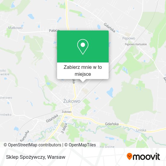 Mapa Sklep Spożywczy