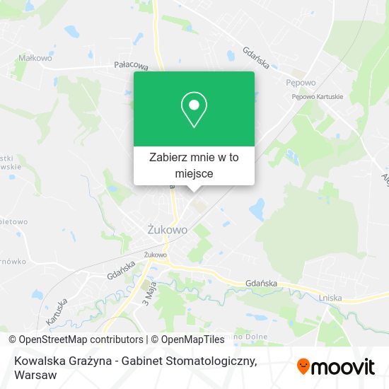 Mapa Kowalska Grażyna - Gabinet Stomatologiczny