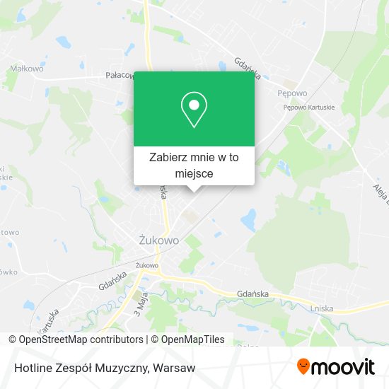 Mapa Hotline Zespół Muzyczny