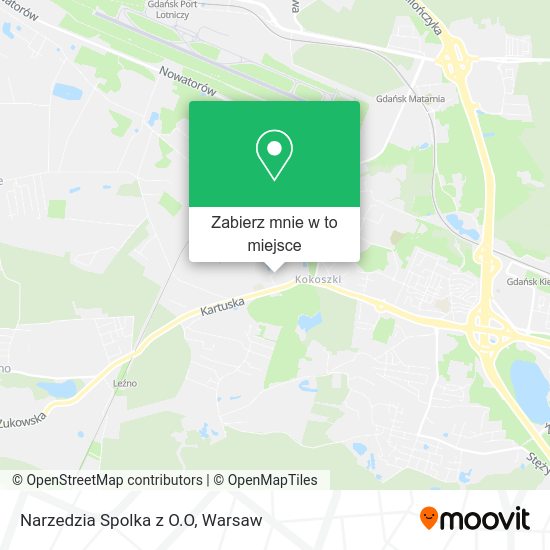 Mapa Narzedzia Spolka z O.O