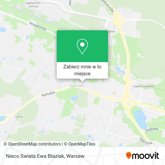 Mapa Nieco Swiata Ewa Blaziak