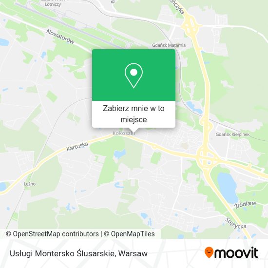 Mapa Usługi Montersko Ślusarskie