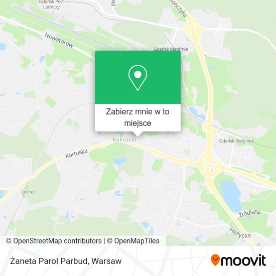 Mapa Żaneta Parol Parbud