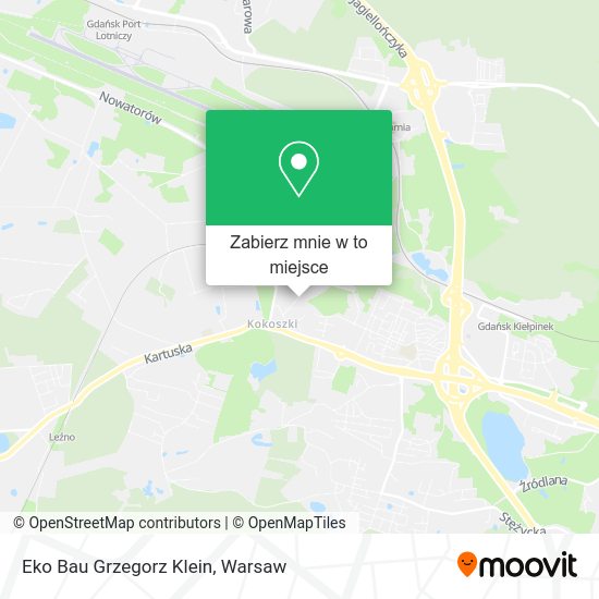 Mapa Eko Bau Grzegorz Klein