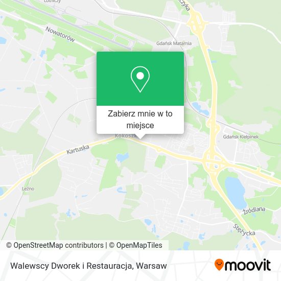 Mapa Walewscy Dworek i Restauracja