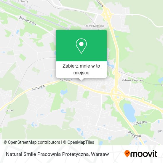 Mapa Natural Smile Pracownia Protetyczna