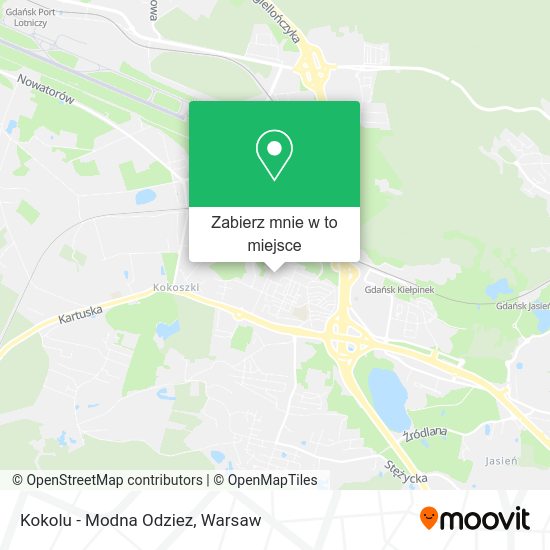 Mapa Kokolu - Modna Odziez