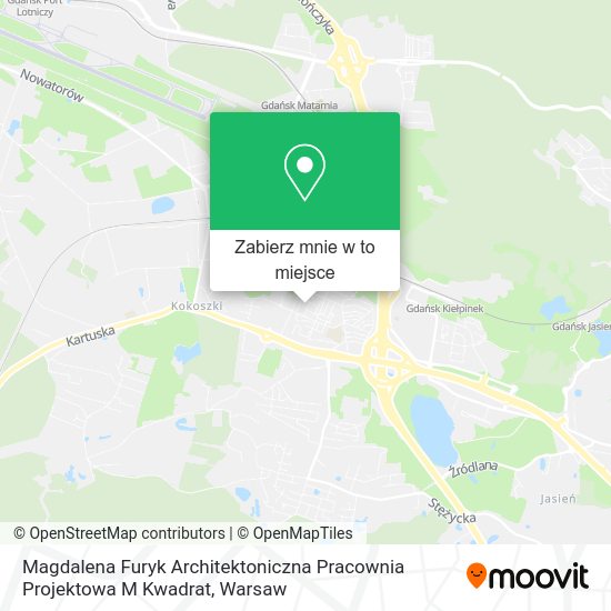 Mapa Magdalena Furyk Architektoniczna Pracownia Projektowa M Kwadrat