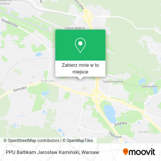 Mapa PPU Baltikam Jarosław Kamiński