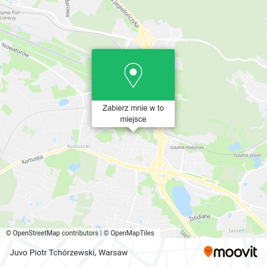 Mapa Juvo Piotr Tchórzewski