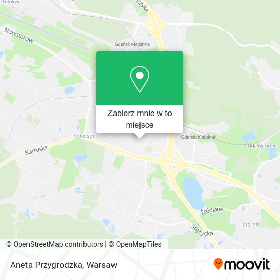 Mapa Aneta Przygrodzka