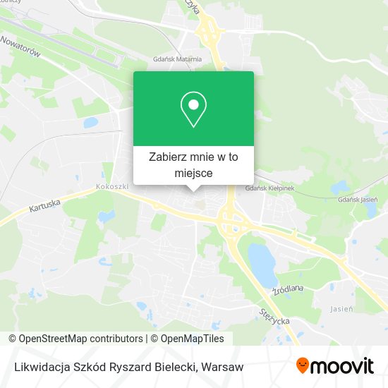 Mapa Likwidacja Szkód Ryszard Bielecki