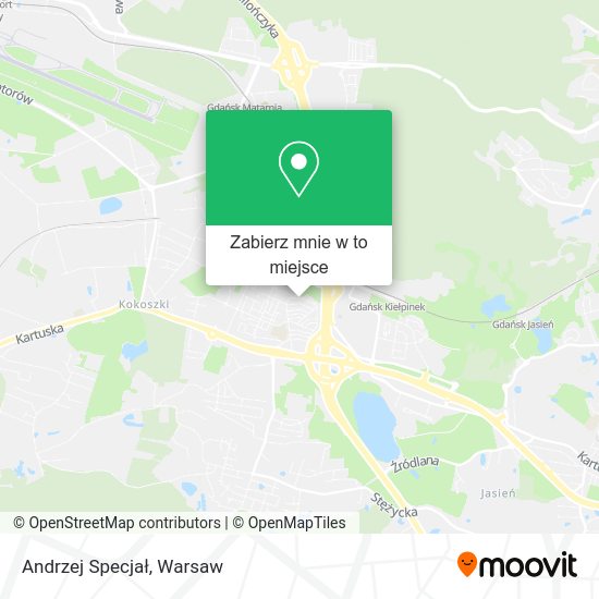 Mapa Andrzej Specjał