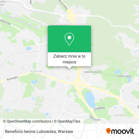 Mapa Beneficio Iwona Lubowska