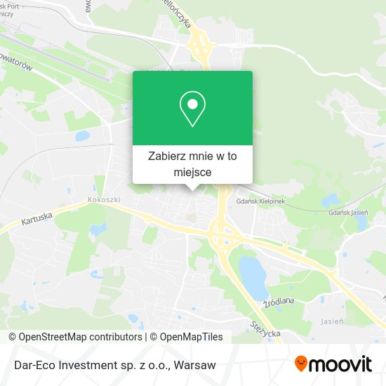 Mapa Dar-Eco Investment sp. z o.o.