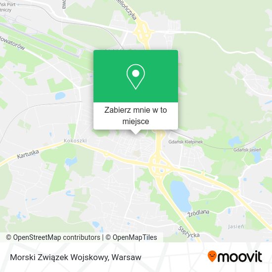 Mapa Morski Związek Wojskowy