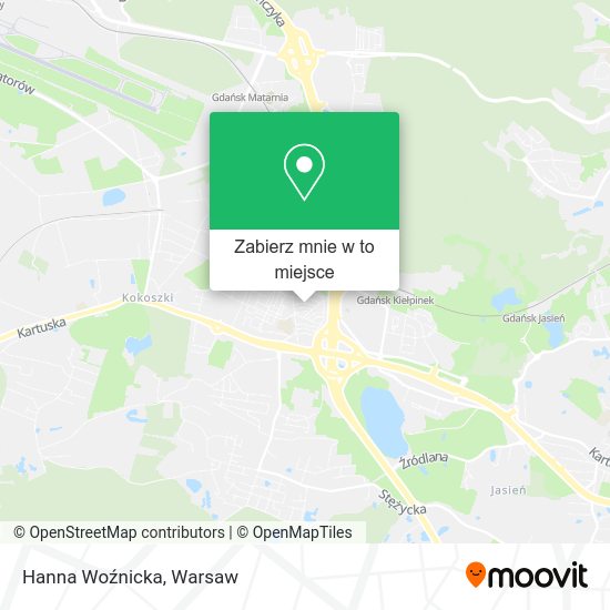 Mapa Hanna Woźnicka