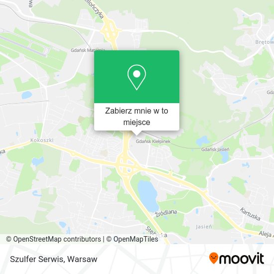 Mapa Szulfer Serwis