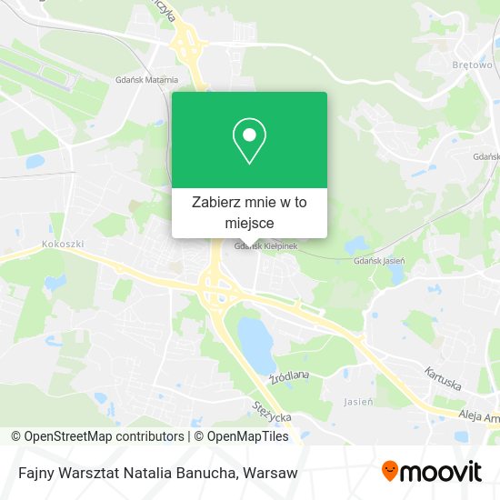 Mapa Fajny Warsztat Natalia Banucha