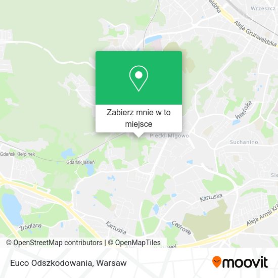 Mapa Euco Odszkodowania