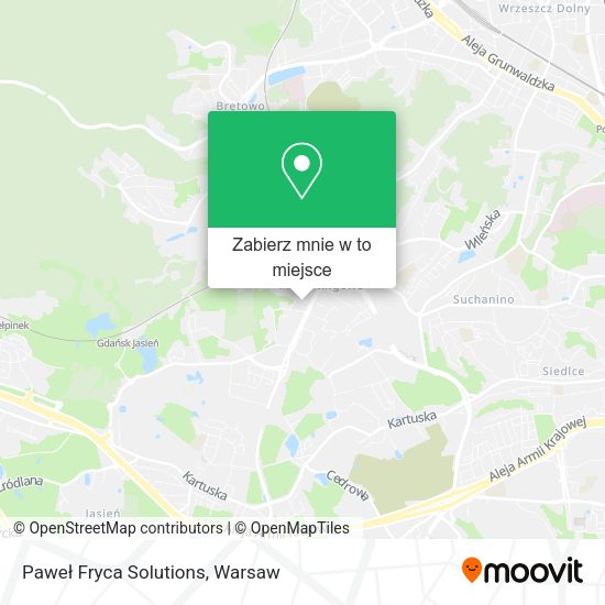 Mapa Paweł Fryca Solutions