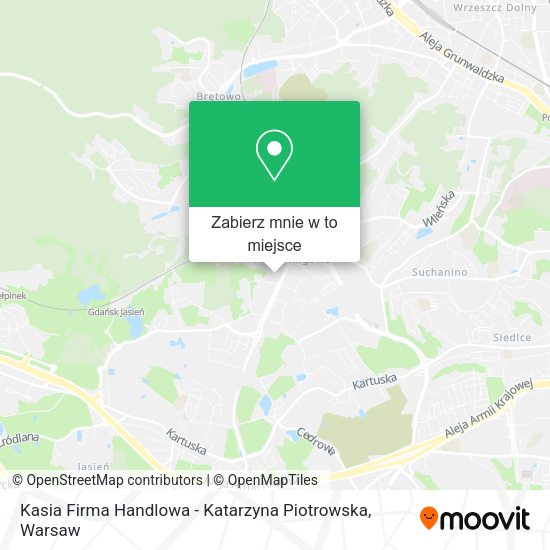 Mapa Kasia Firma Handlowa - Katarzyna Piotrowska