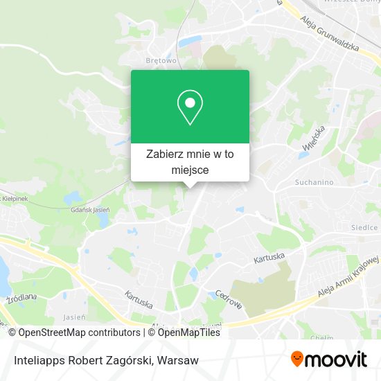 Mapa Inteliapps Robert Zagórski