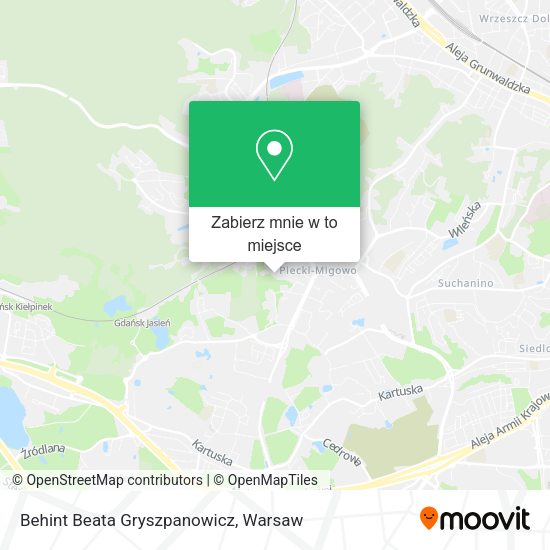 Mapa Behint Beata Gryszpanowicz