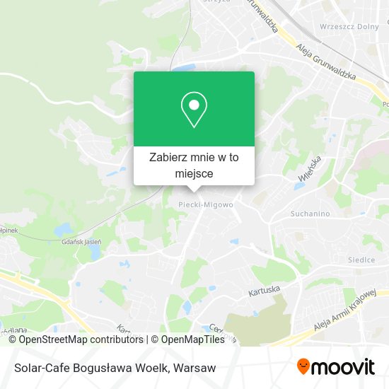 Mapa Solar-Cafe Bogusława Woelk