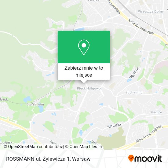 Mapa ROSSMANN-ul. Żylewicza 1