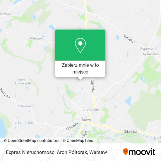 Mapa Expres Nieruchomości Aron Półtorak