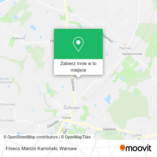 Mapa Fineco Marcin Kamiński