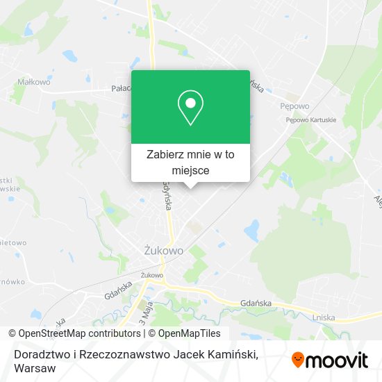 Mapa Doradztwo i Rzeczoznawstwo Jacek Kamiński