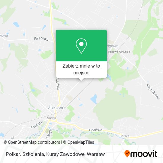 Mapa Polkar. Szkolenia, Kursy Zawodowe