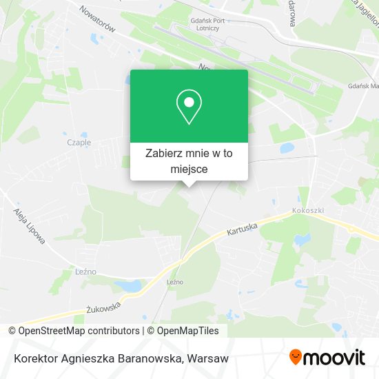 Mapa Korektor Agnieszka Baranowska