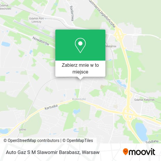 Mapa Auto Gaz S M Slawomir Barabasz