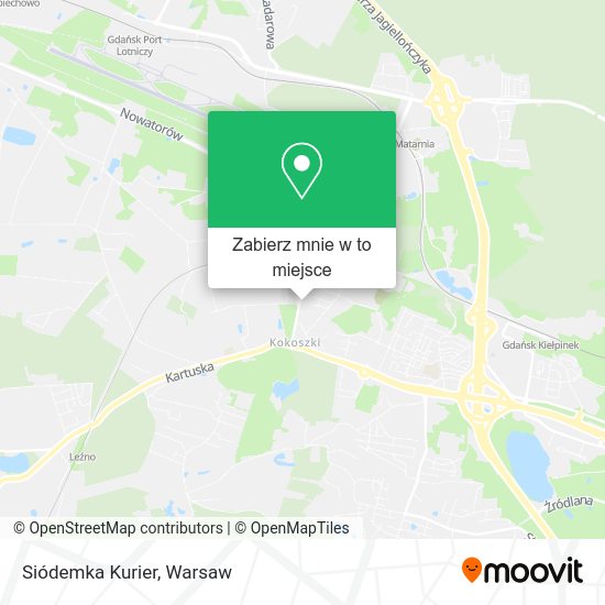 Mapa Siódemka Kurier