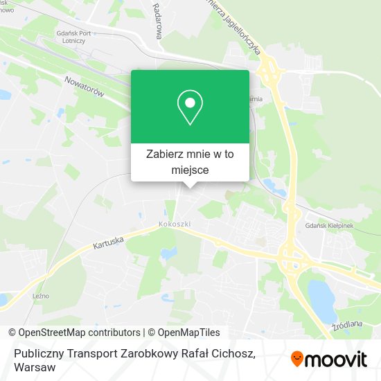 Mapa Publiczny Transport Zarobkowy Rafał Cichosz