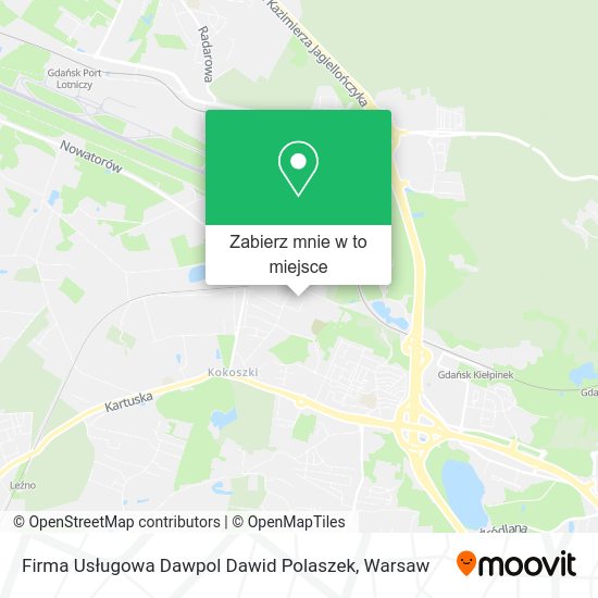 Mapa Firma Usługowa Dawpol Dawid Polaszek