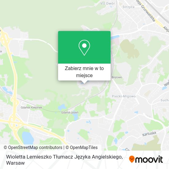 Mapa Wioletta Lemieszko Tłumacz Języka Angielskiego