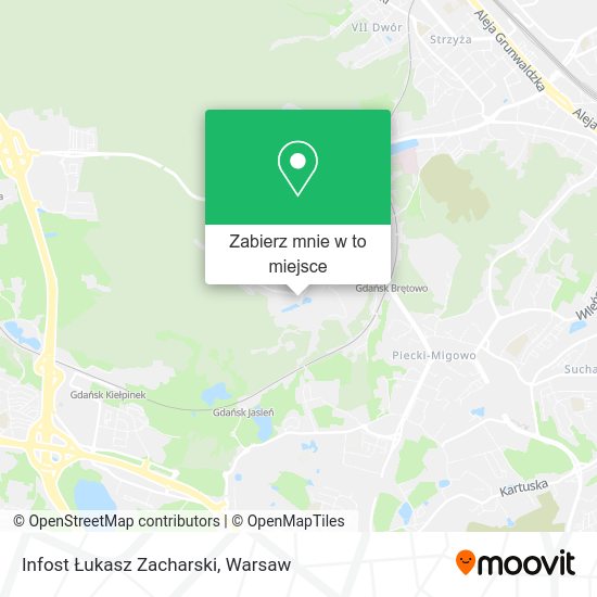 Mapa Infost Łukasz Zacharski