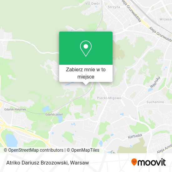 Mapa Atriko Dariusz Brzozowski