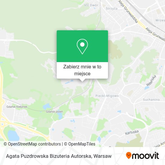 Mapa Agata Puzdrowska Bizuteria Autorska